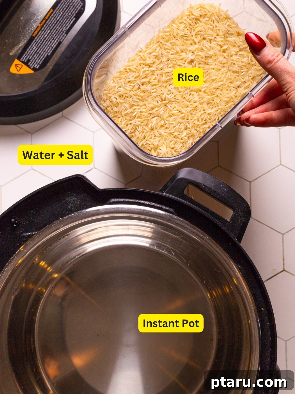Always Perfect Instant Pot Rice 3 Perfectly cooked rice in Instant Pot
