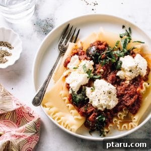 Crockpot Spaghetti Sauce with ground beef, simmering.