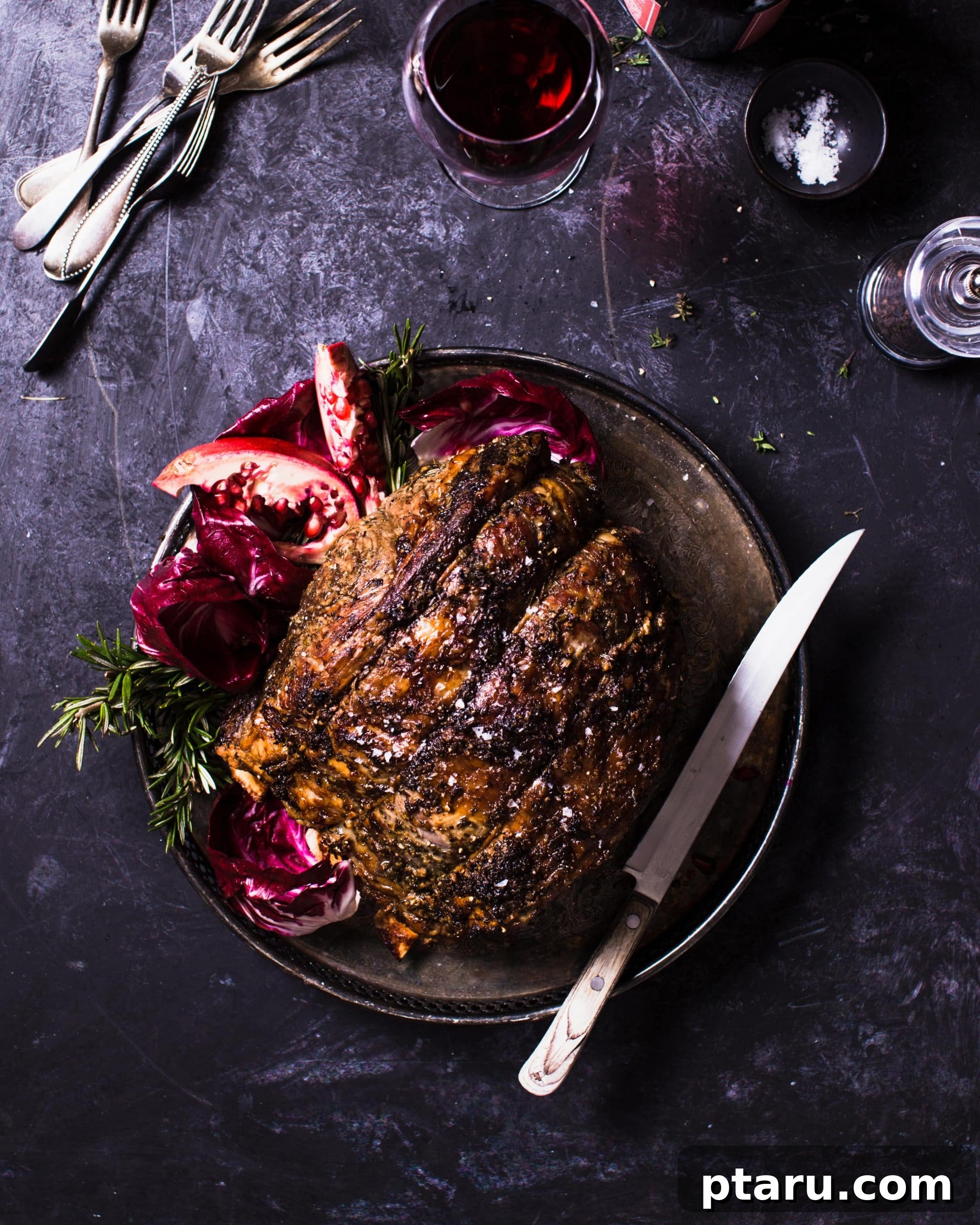 Over 60 Irresistible Recipes for Your Easter Feast 15 A perfectly cooked Rib Roast on a plate, ready to be carved.