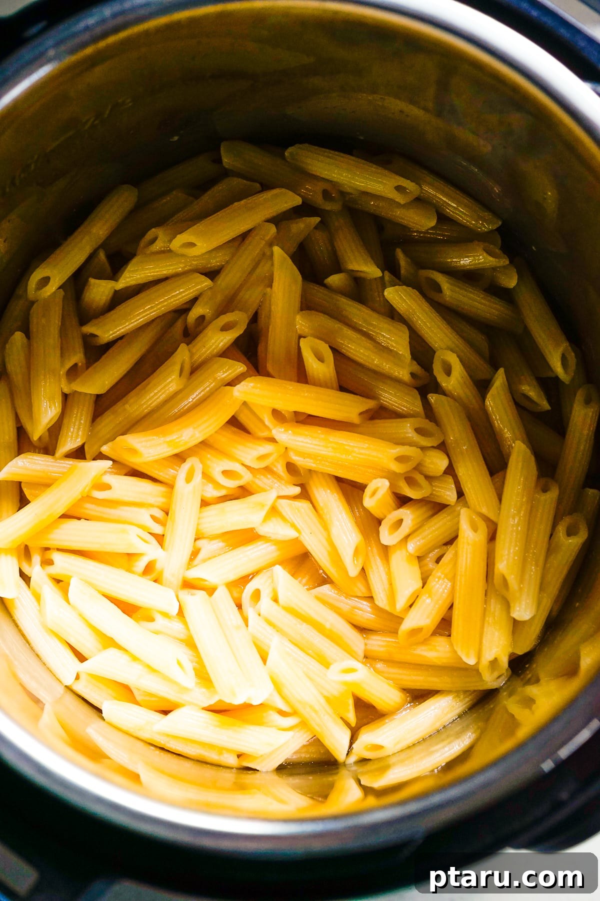 Instant Pot Pasta Perfection 5 Perfectly cooked pasta in the Instant Pot after pressure cooking