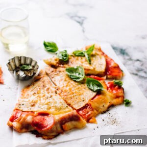 Air Fryer Quesadilla on parchment paper.