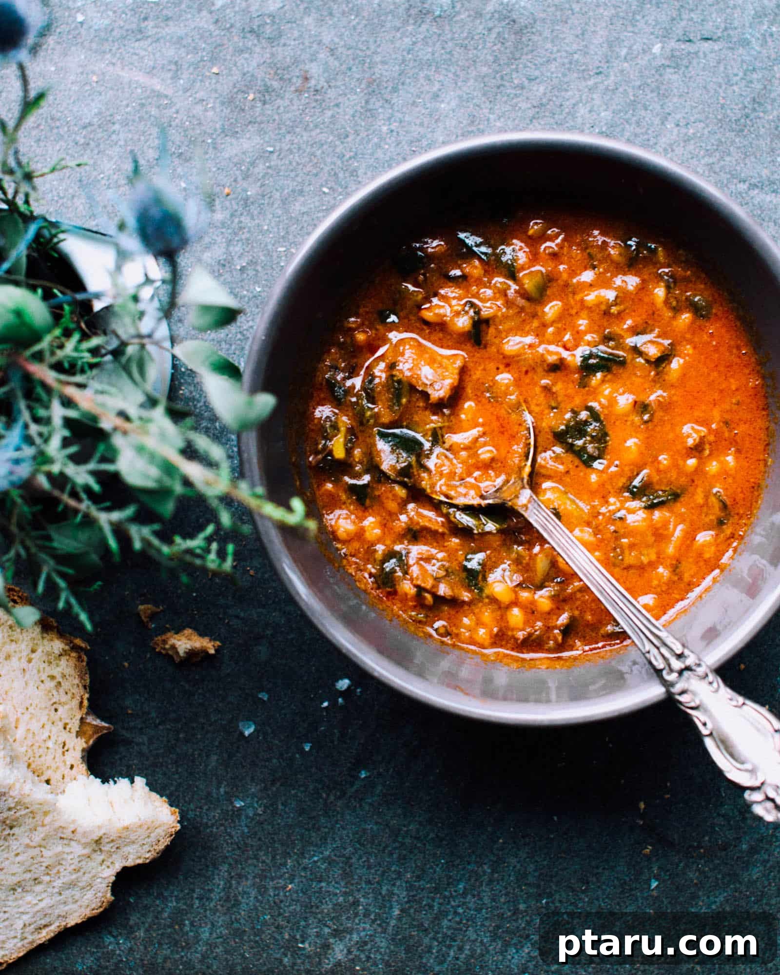 Hearty Instant Pot Beef Barley Soup 2 Pressure Cooker/Instant Pot Beef & Wheat Berry Soup Recipe - A delicious and hearty comfort food