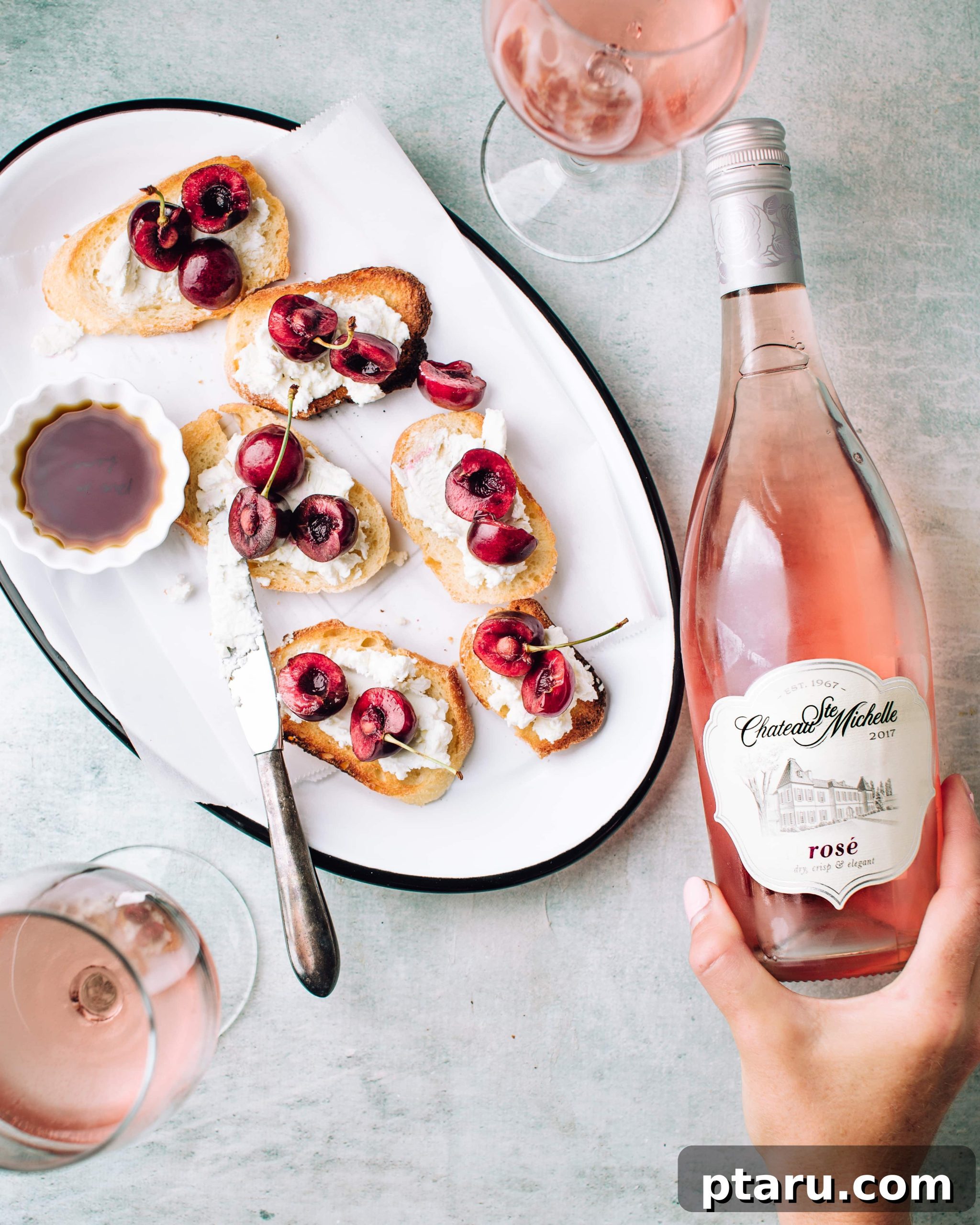 Irresistible Fall Appetizers to Try Now 4 Wine glasses and appetizers arranged beautifully on a table