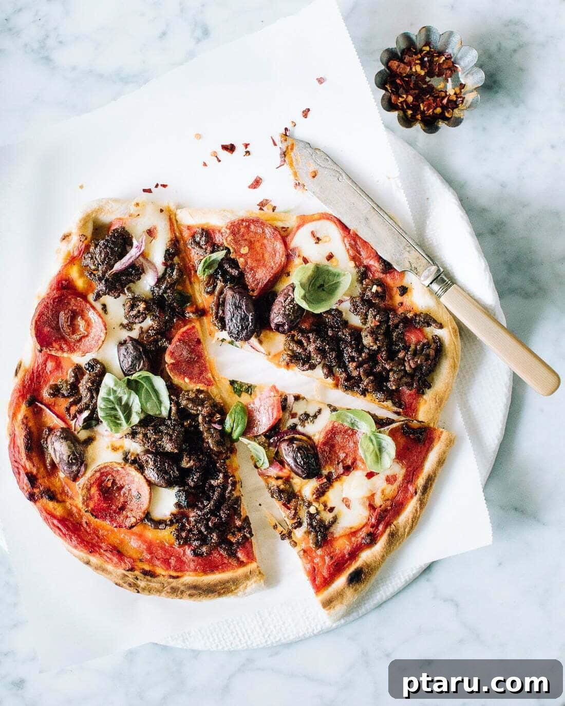 The Only Homemade Pizza Dough Recipe Youll Ever Need 2 Freshly prepared pizza dough, ready for baking
