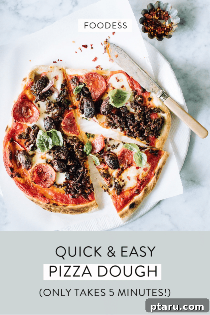 The Only Homemade Pizza Dough Recipe Youll Ever Need 7 Variety of thin crust pizzas with different toppings, ready to serve