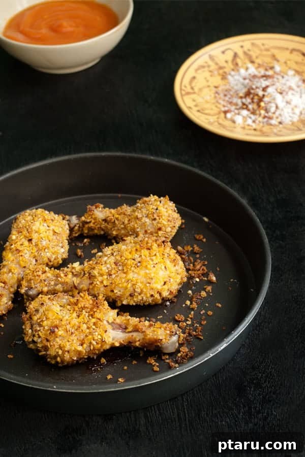 41 Succulent Chicken Drumstick Recipes You Can Make Effortlessly 40 Golden Baked Chicken Drumsticks coated with a crispy, flavorful crust.