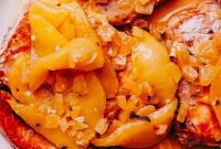 Caramelized Apple Pork Chops with Savory Sauce