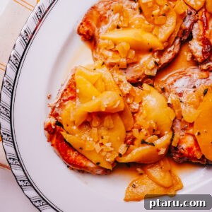 Pork Chops with Apples.