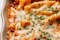 Ultimate Ricotta Ziti Bake