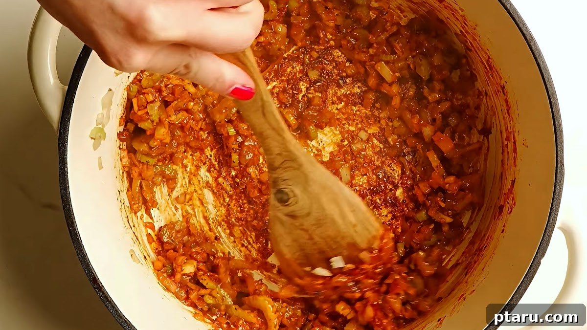 Savory Slow-Cooked Pork Stew with Vegetables 6 Pork stew recipe steps.