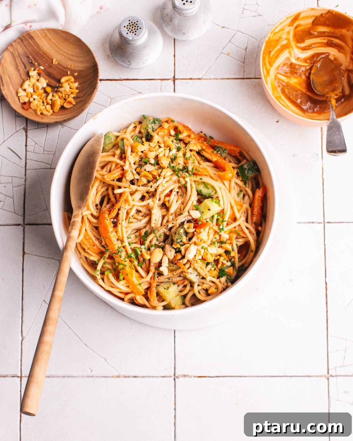 Summer Salads, Slaws & Pasta Salads for Every BBQ 6 Cold Peanut Noodles (Thai Noodle Salad)