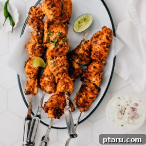 Juicy Turkey Tikka with Cooling Cucumber Raita 14 Tandoori Turkey Kebabs with cucumber raita.