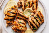 Juicy Grilled Boneless Chicken Thighs with Marinade