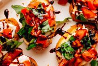 Fresh Mozzarella Bruschetta: Classic Tomato Appetizer