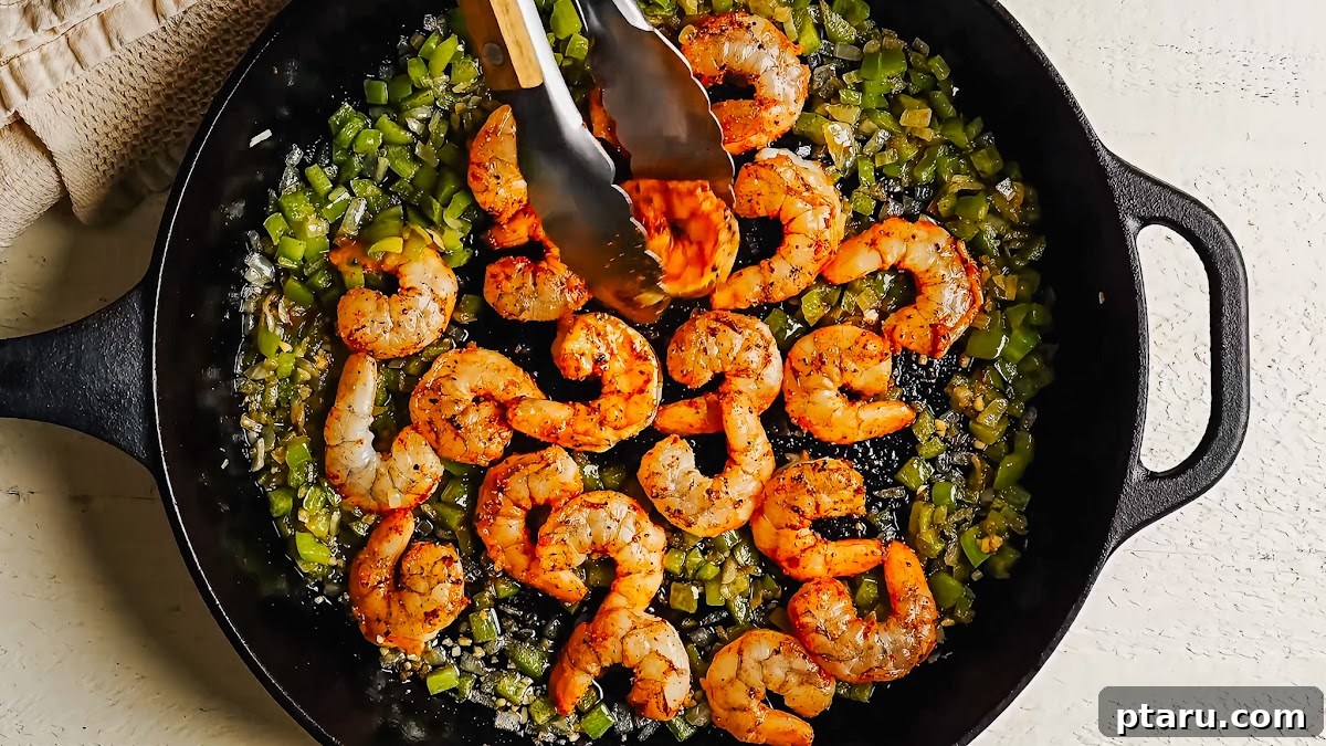Shrimp and Grits recipe steps.