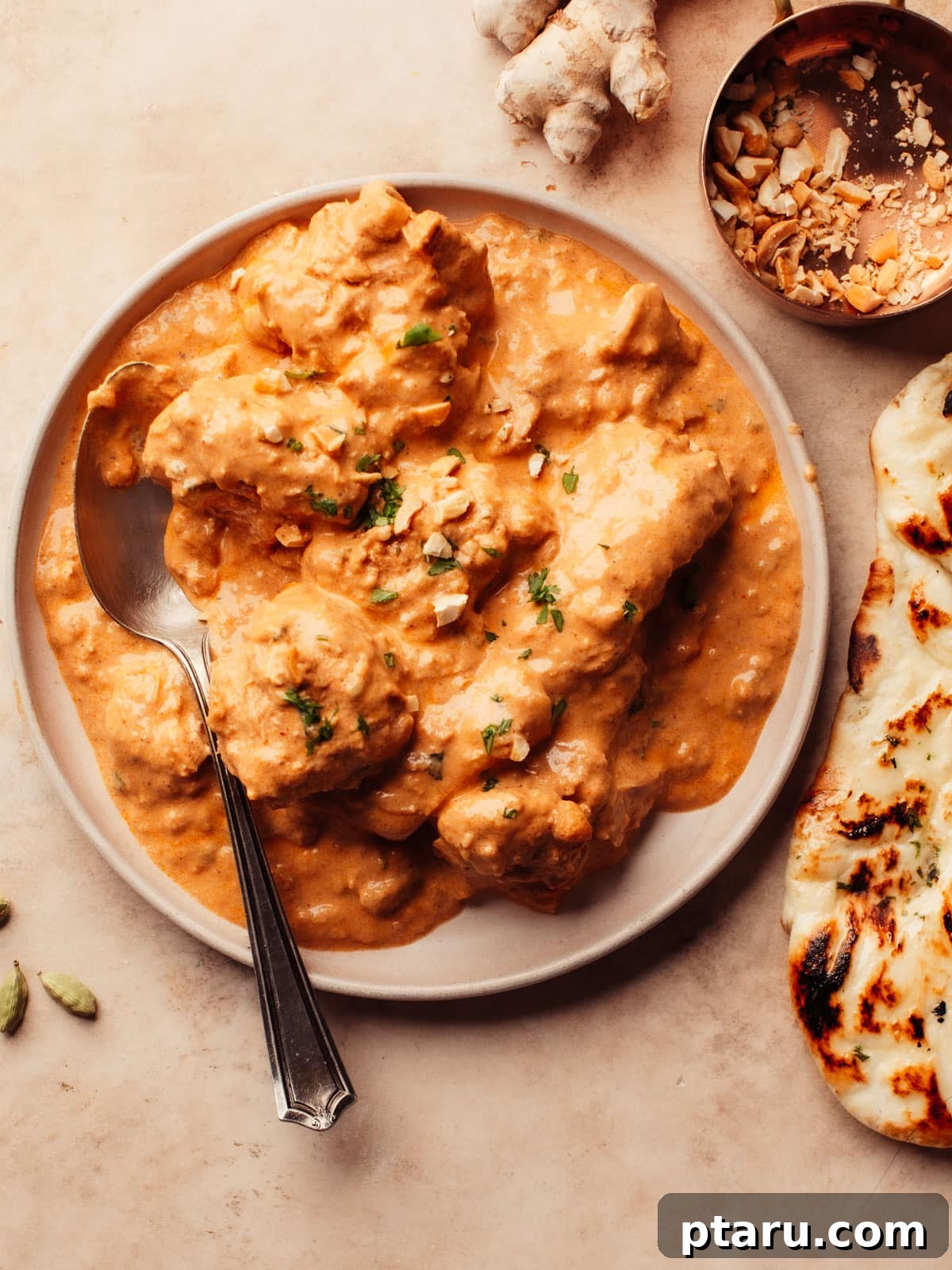 30 One-Pan Chicken Dinners: A Month of Simple Recipes 15 Chicken korma in a rich cashew cream sauce.