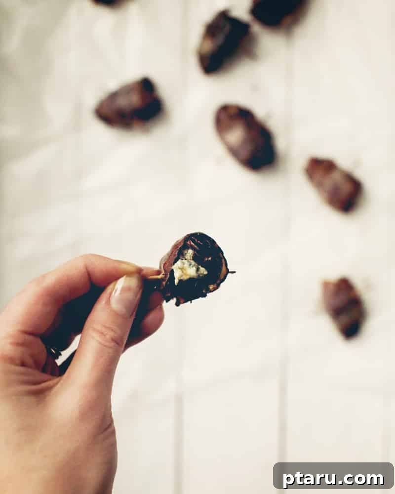 4th of July Appetizer Ideas for Patriotic Gatherings 20 Bacon-wrapped dates stuffed with blue cheese.