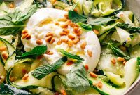 Zucchini Ribbon Salad with Lemon-Parmesan Vinaigrette