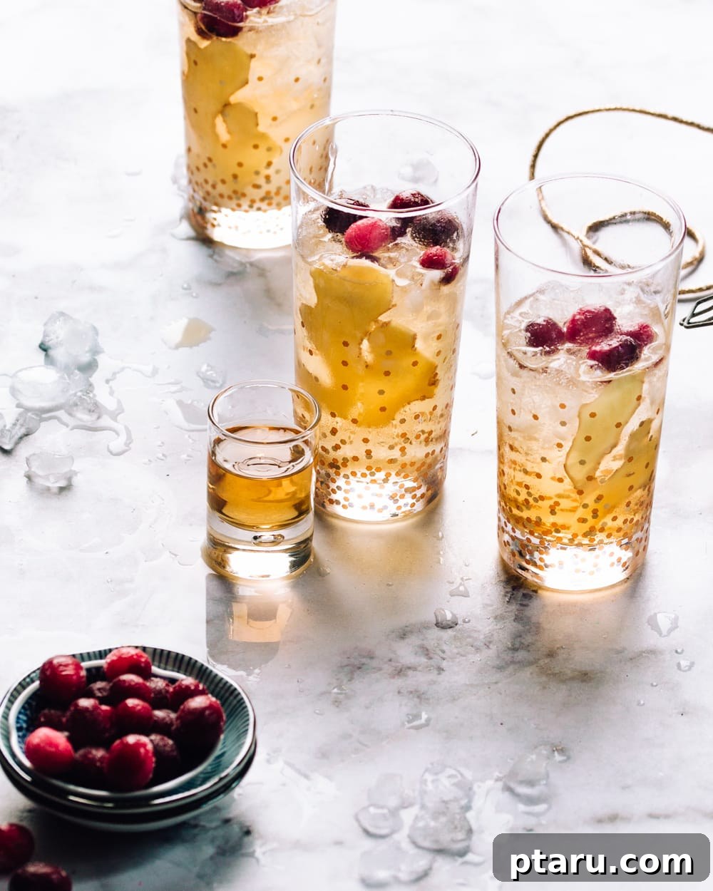 16 Summer Drinks to Beat the Heat — Alcoholic and Non-Alcoholic 6 Sparkling ginger cocktail with citrus and bubbles in a coupe glass.