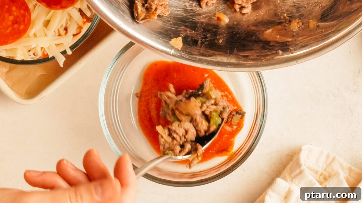 Loaded Cheesy Pizza Bowl Recipe 7 img 58802 6