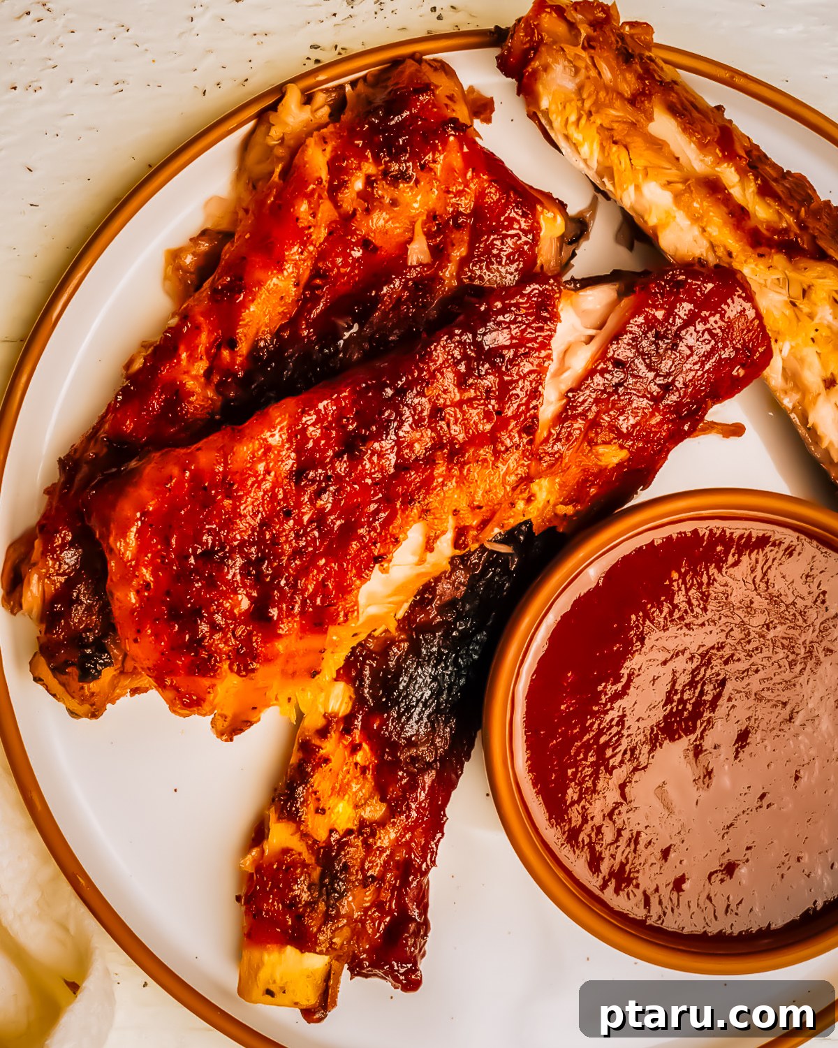 Sweet Dry Rub for Ribs: Flavorful BBQ Seasoning 4 Spare ribs with dry rub.